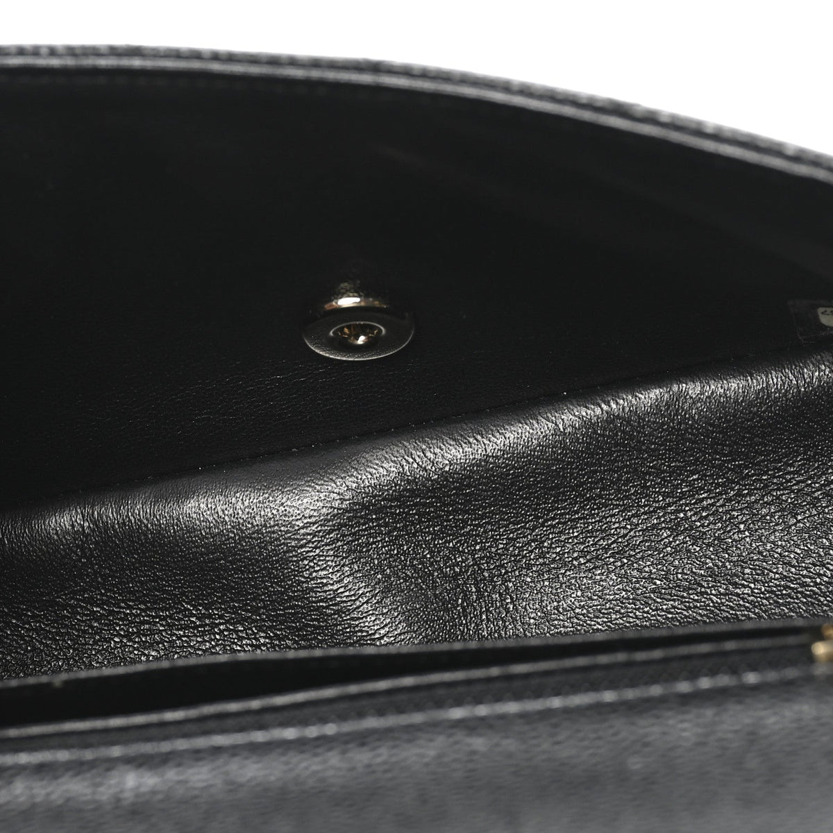 Caviar Quilted Mini Rectangular Flap Black
