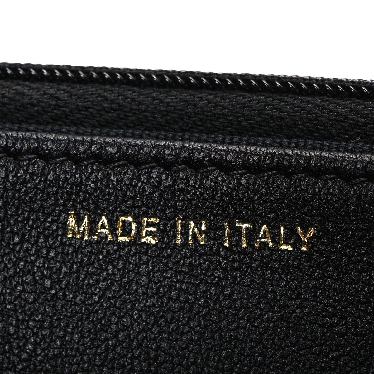 Lambskin Pearl Strass Quilted CC Wallet on Chain WOC Black