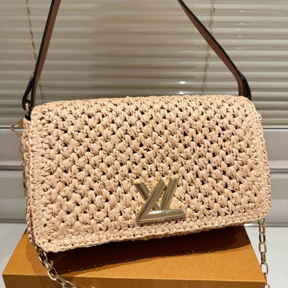 LOUIS VUITTON BOLSA TWIST WEST NATURAL 27CM M25030