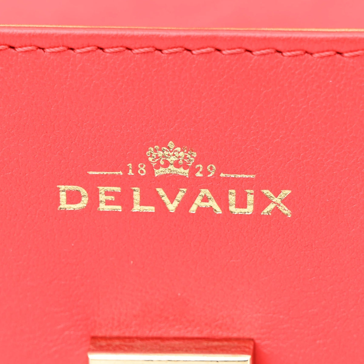 Calfskin MM Tempete Satchel Coral