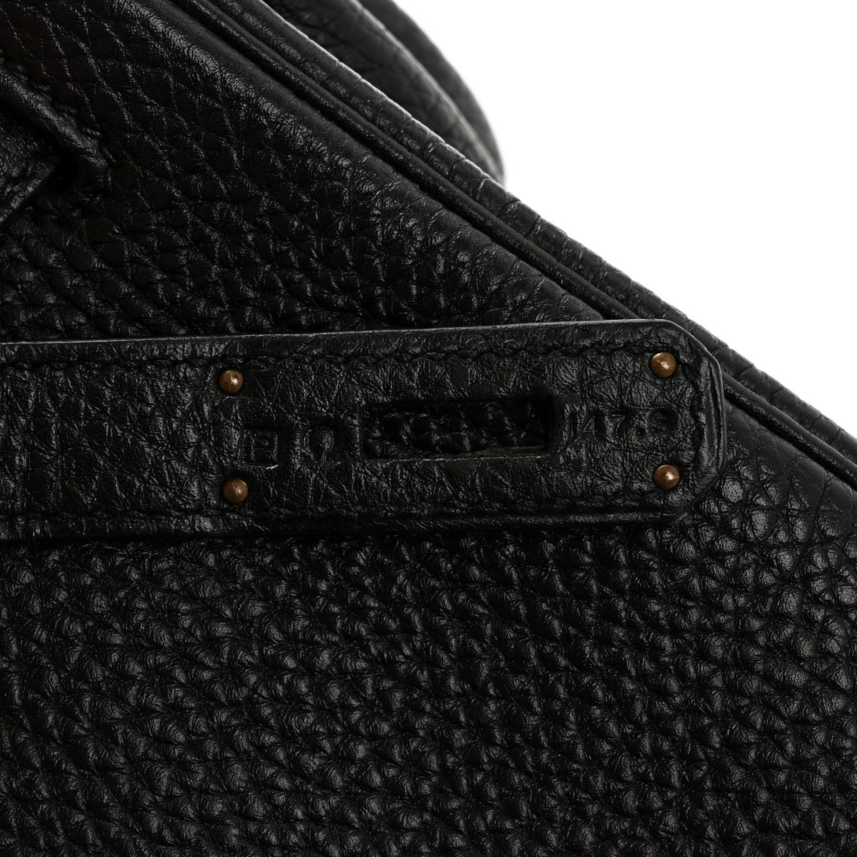 Togo Birkin 35 Black