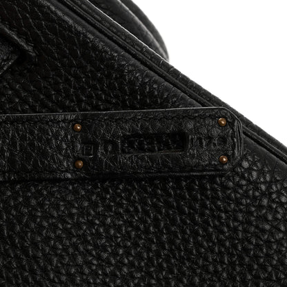 Togo Birkin 35 Black