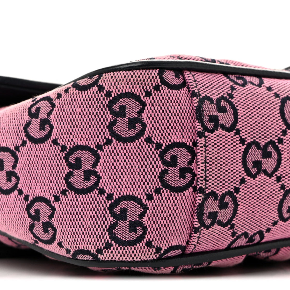 Monogram Multicolor Matelasse Diagonal Small GG Marmont Shoulder Bag Pink Blue
