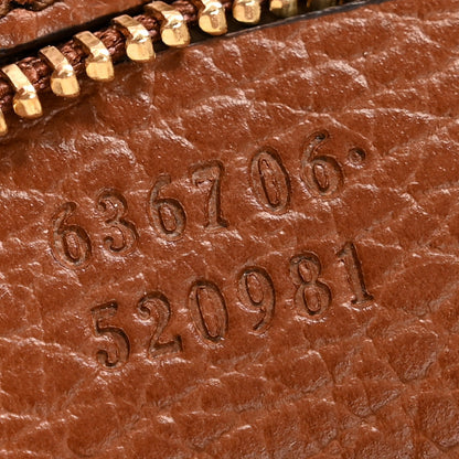 New Denim GG Monogram Calfskin Small Jackie 1961 Hobo Blue Tea Cuir
