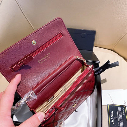 CHANEL WOC MINI RED