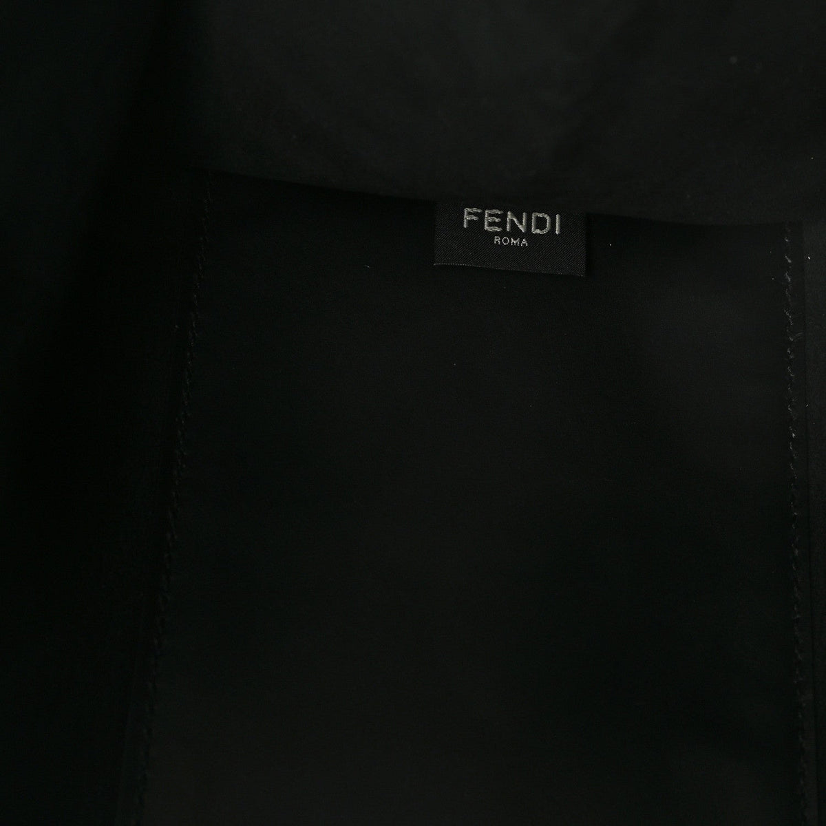 Vitello King Plexiglass Medium Fendi Sunshine Shopper Tote Black