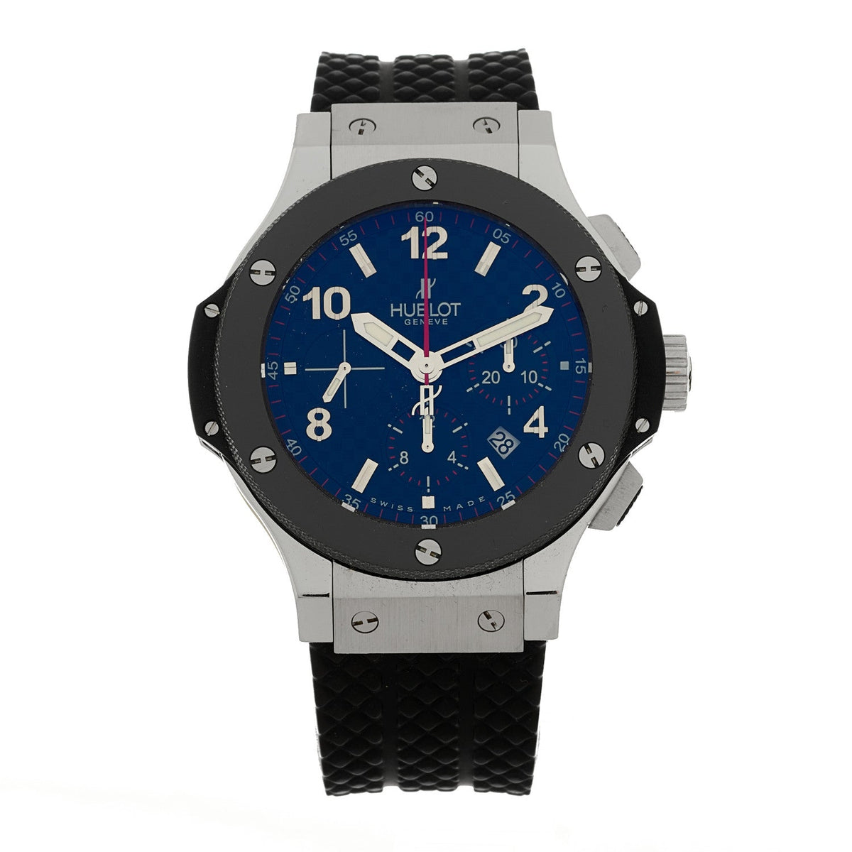 Stainless Steel Ceramic Rubber 44mm Big Bang Automatic Watch Black 301.SB.131.RX