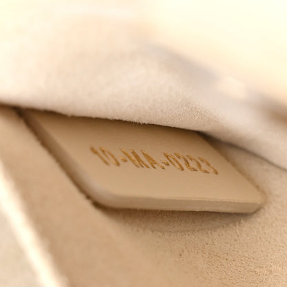 Calfskin Small Key Shoulder Bag Dusty Ivory