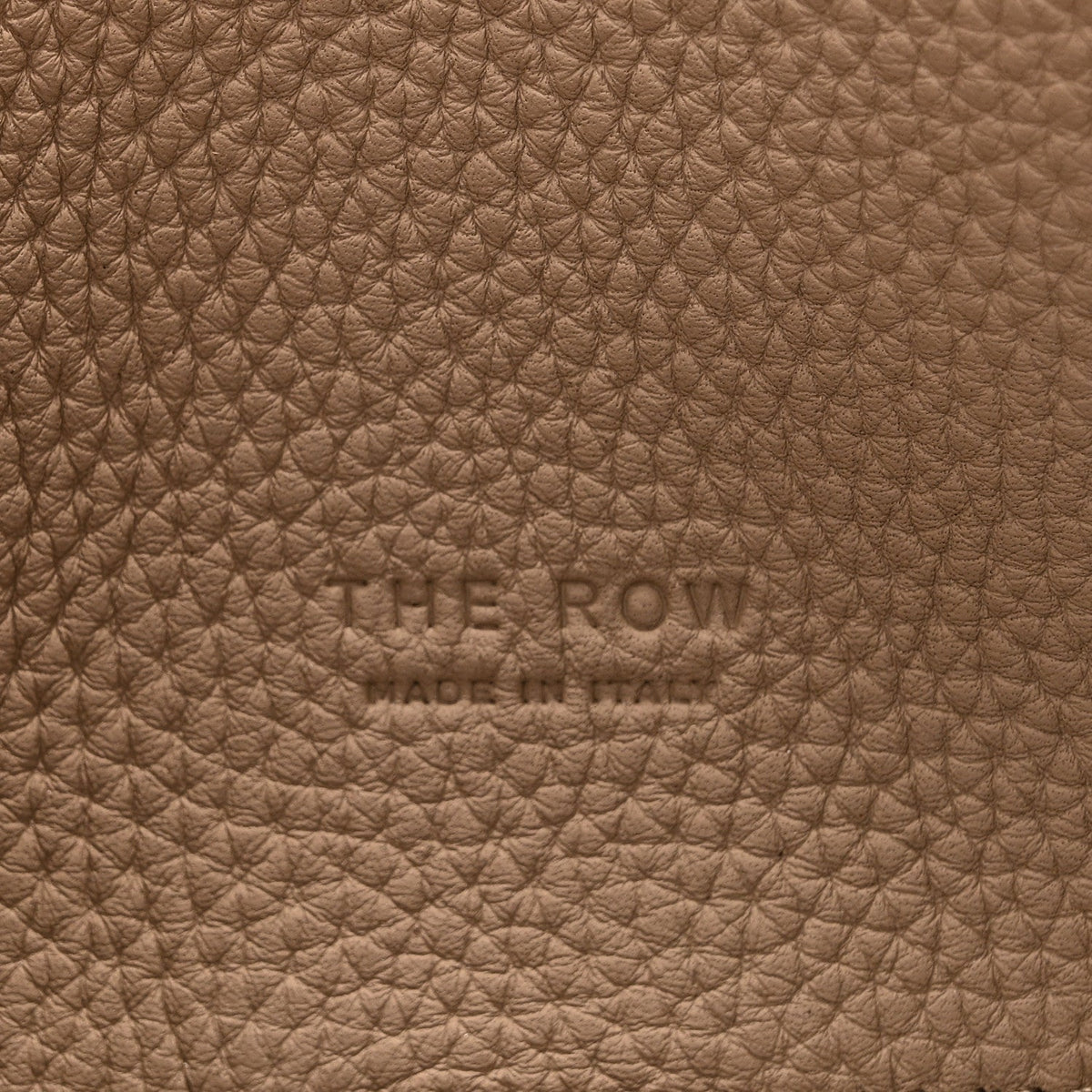 Matte Grained Calfskin Soft Margaux 15 Dark Taupe