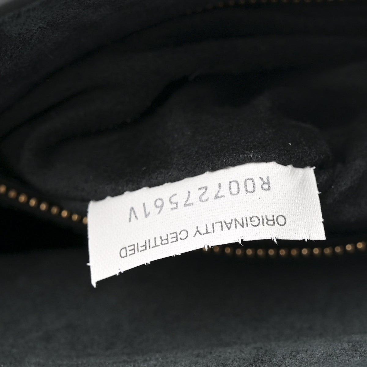 Silky Calfskin Small Ciao Ciao Black