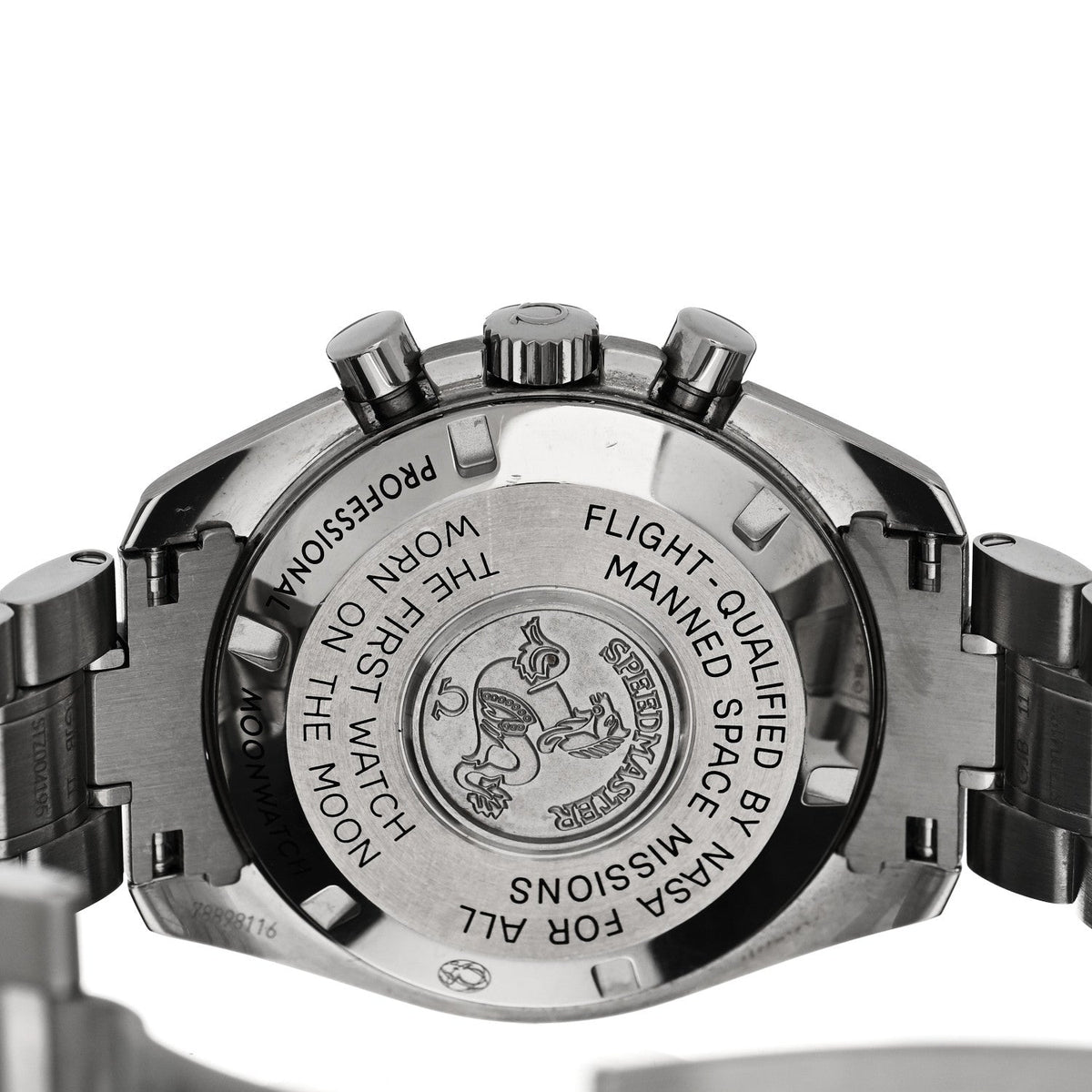Stainless Steel 42mm Speedmaster Moonwatch Professional Chronograph Manual Winding Watch Black 311.30.42.30.01.005