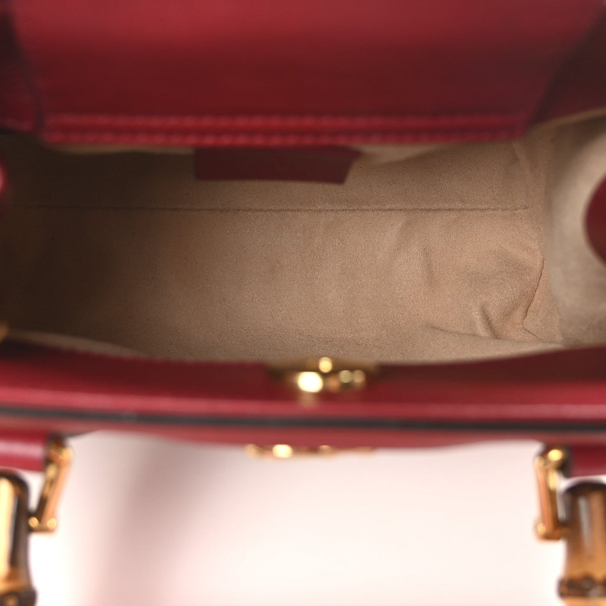 Wonka Grain Calfskin Mini Diana Tote Bag Dark Red Orange Fluo