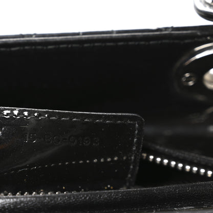 Patent Cannage Medium Lady Dior Black
