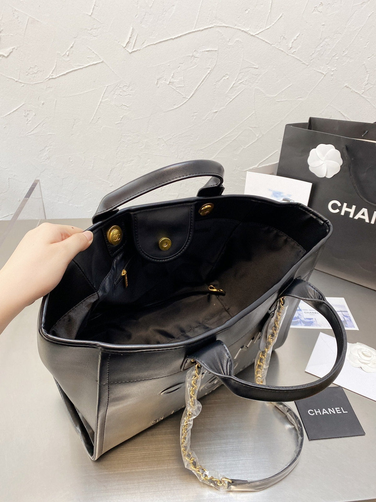 MEDIUM DEAUVILLE TOTE BAG