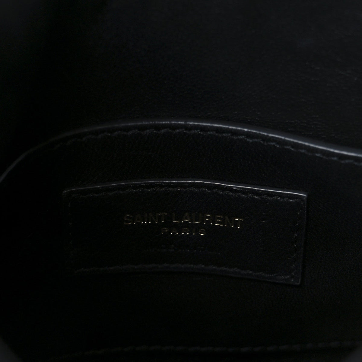 Patent Calfskin Mini Rendez-Vous Hobo Black
