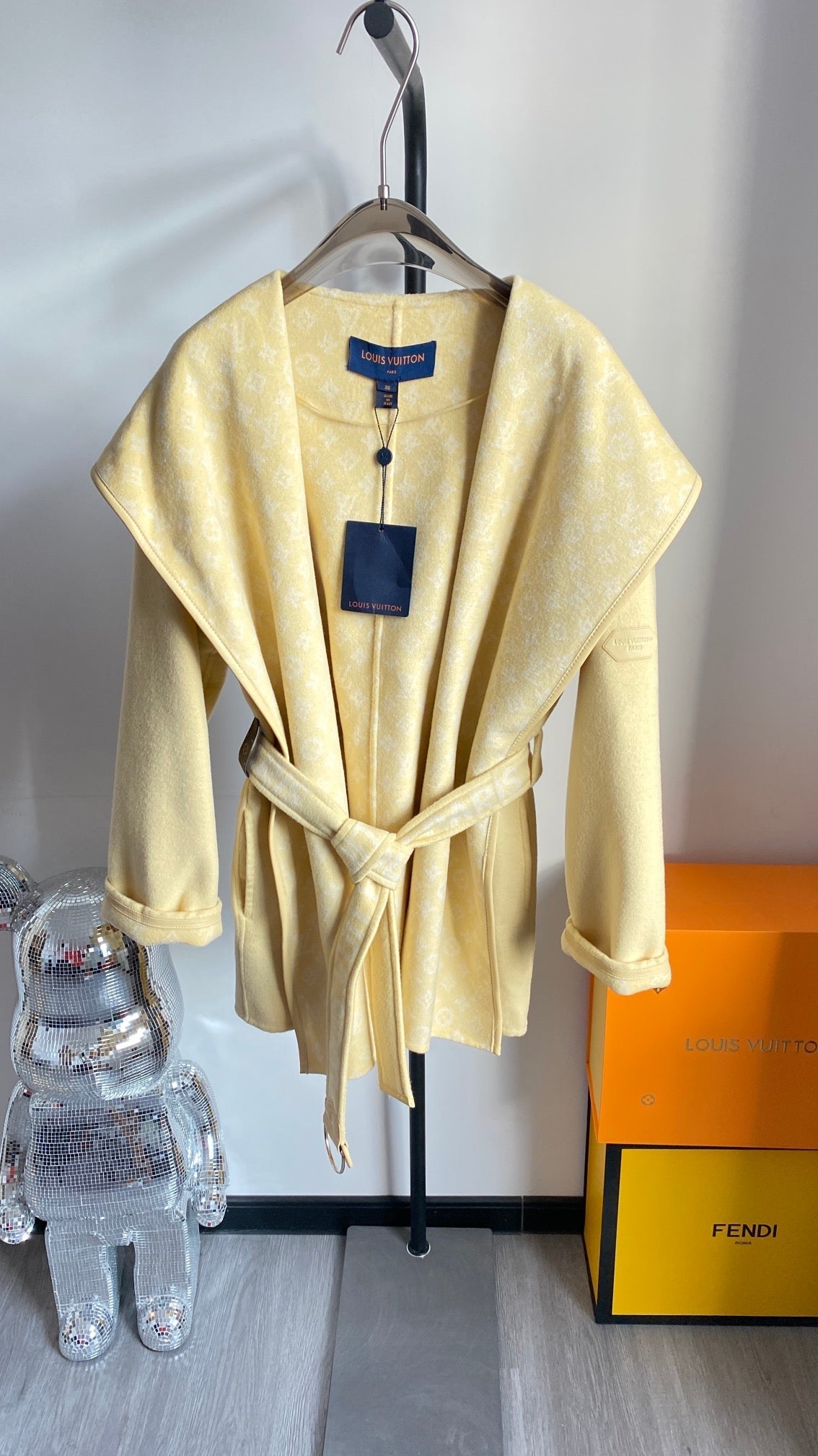 Luxury LUV Wrap Coat 035