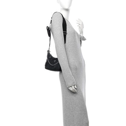 Nylon Re-Edition 2005 Shoulder Bag Black