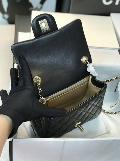 Chanel Classic Mini Square Black