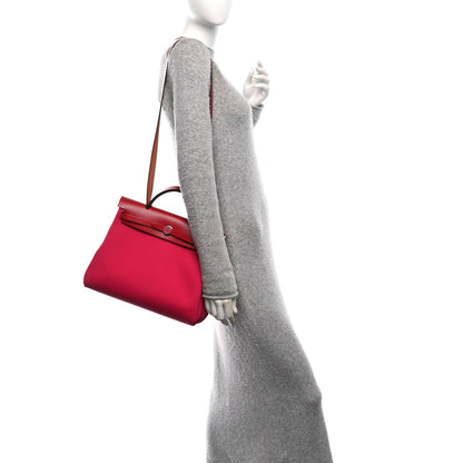 Toile Militaire Vache Hunter Laque Herbag Zip Retourne 31 PM Rose Mexico Rouge Piment