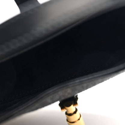 New Canvas Charisma Calfskin Crystal GG Monogram Mini Jackie 1961 Hobo Black