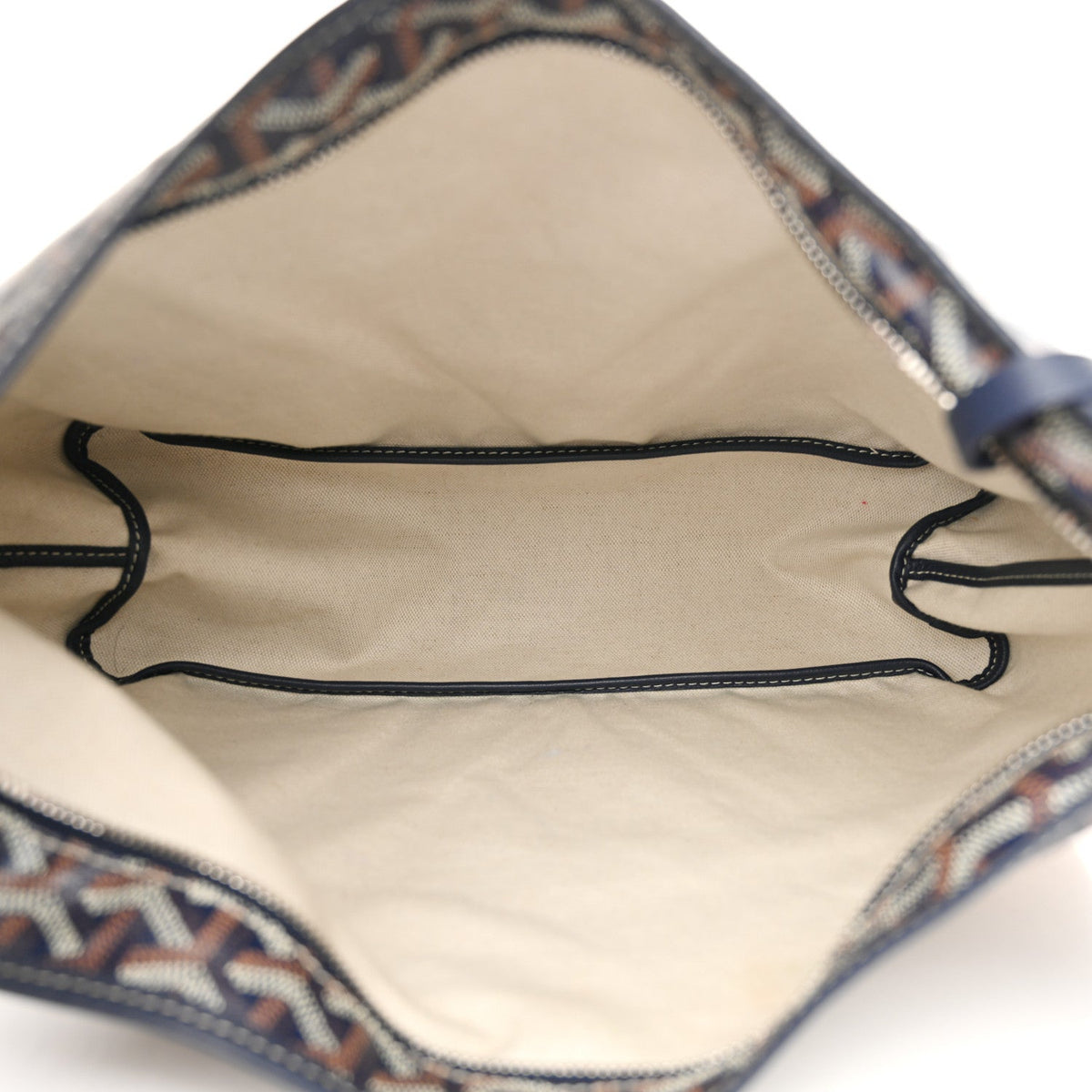 Goyardine Boheme Hobo Navy Blue