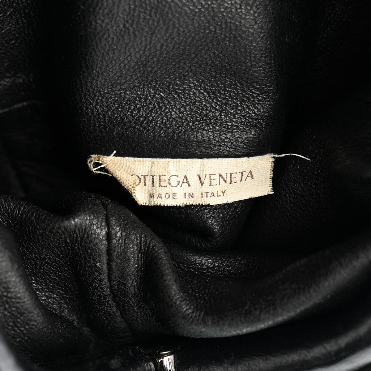 Nappa Intrecciato The Mini Pouch Black