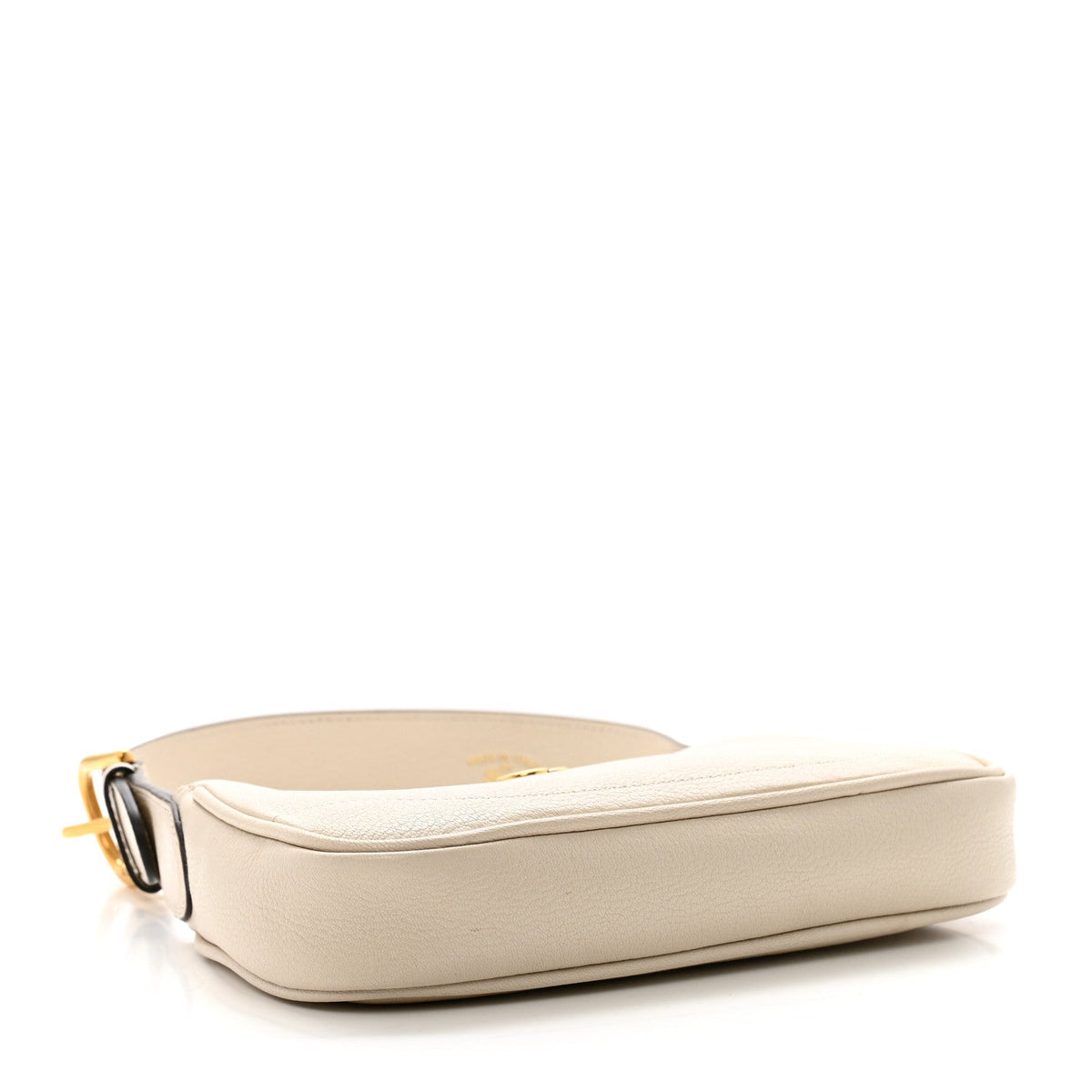 Goatskin Mini Aphrodite Shoulder Bag Mystic White