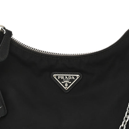 Nylon Re-Edition 2005 Shoulder Bag Black