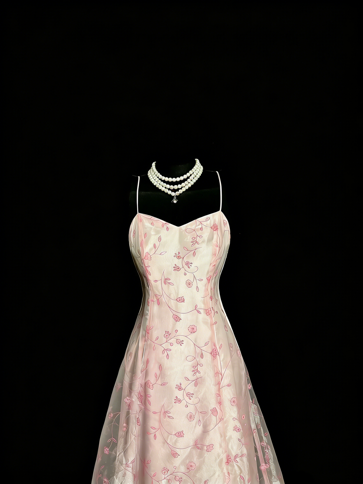 Beauty Prom Dress Light Pink Spaghetti Straps Tulle Party Dress Evening Dress Wedding Guest Dress      D4660