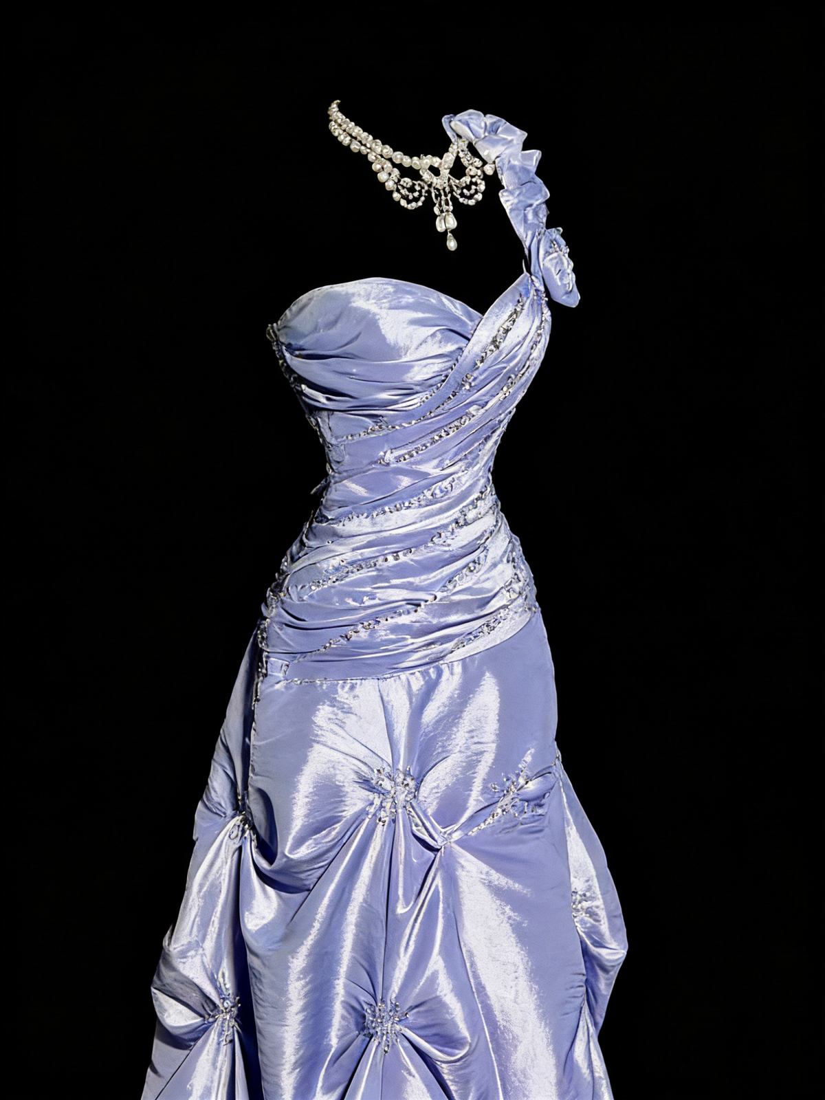 Stunning Prom Dress Lilac One Shoulder Pleated Formal Dress Evening Dresses Gala Dress      D4667