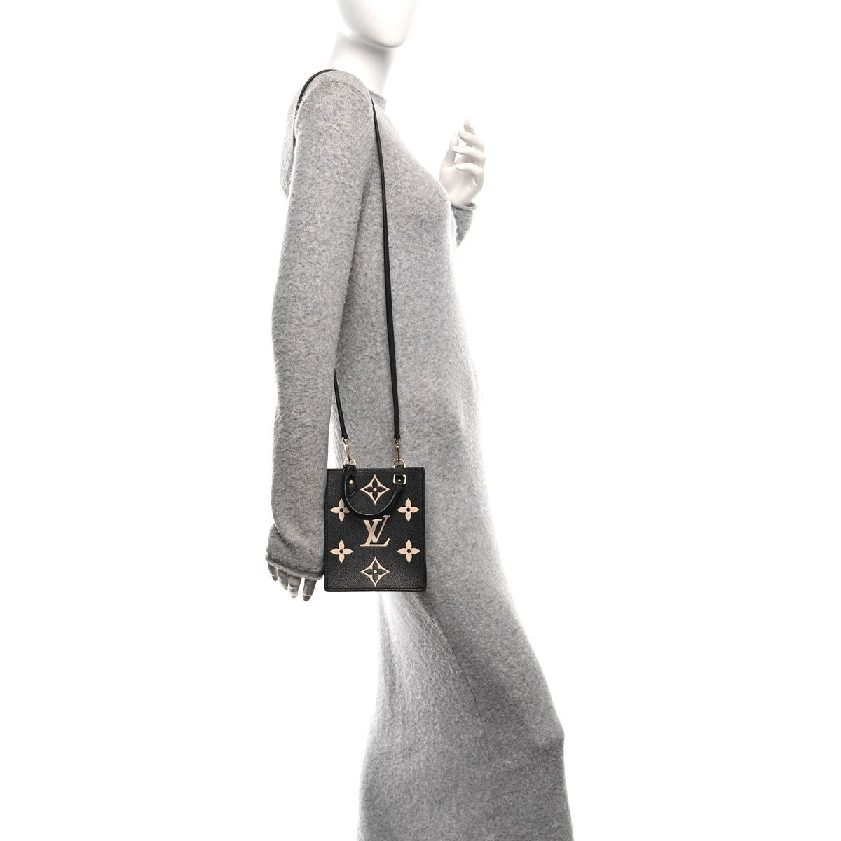 Empreinte Monogram Giant Petit Sac Plat Black Beige