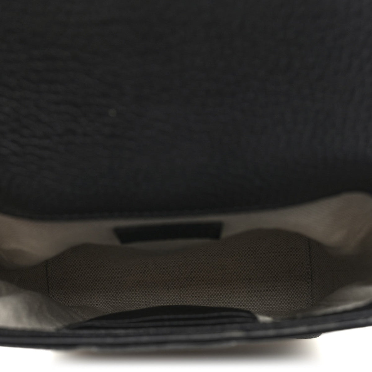 Piuma Calfskin Jumbo GG Embossed Small Messenger Bag Black