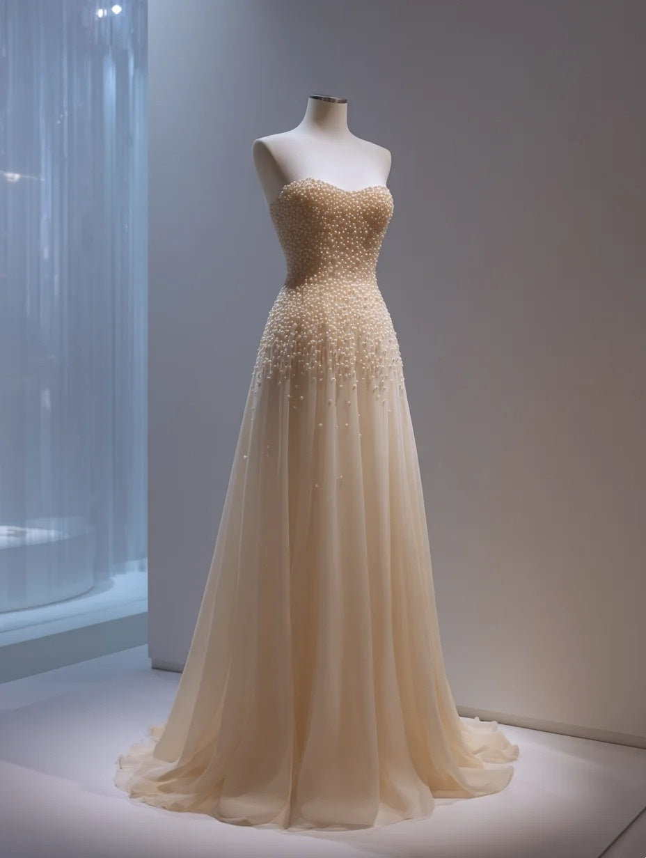 A Line Prom Dress Beauty Sweetheart Pleated Beading Formal Dress Evening Dresses Gala Dress      D4698