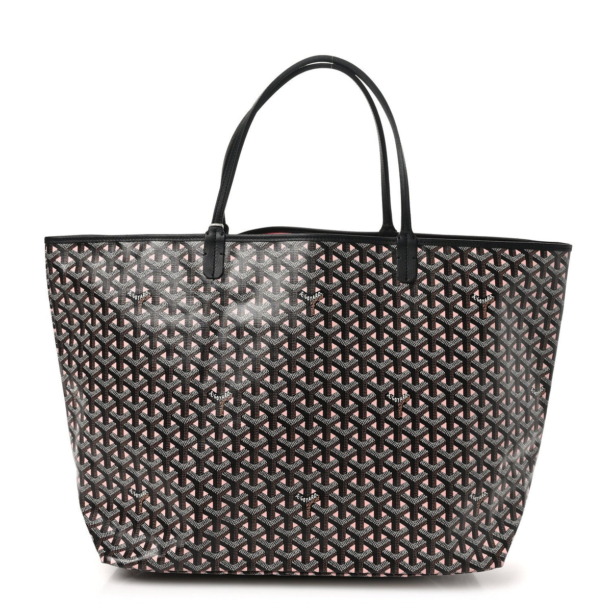 Goyardine Saint Louis Claire Voie GM Black Pink