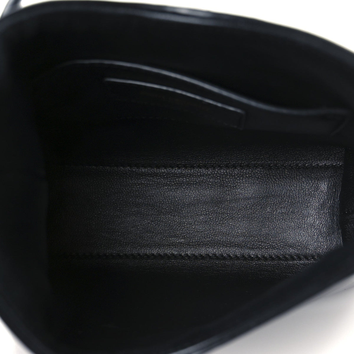 Patent Calfskin Mini Rendez-Vous Hobo Black