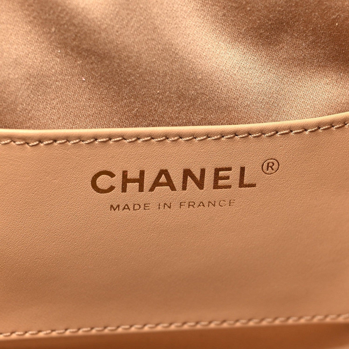 Caviar Quilted Small Chanel 25 Handbag Dark Beige