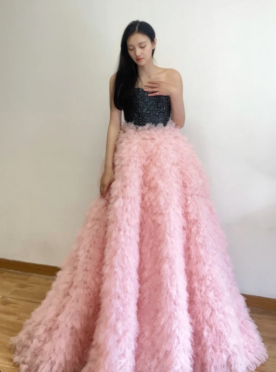 Stunning Prom Dress Sweetheart Pleated Gala Evening Gown Dress Birthday Party Outfits    D4876