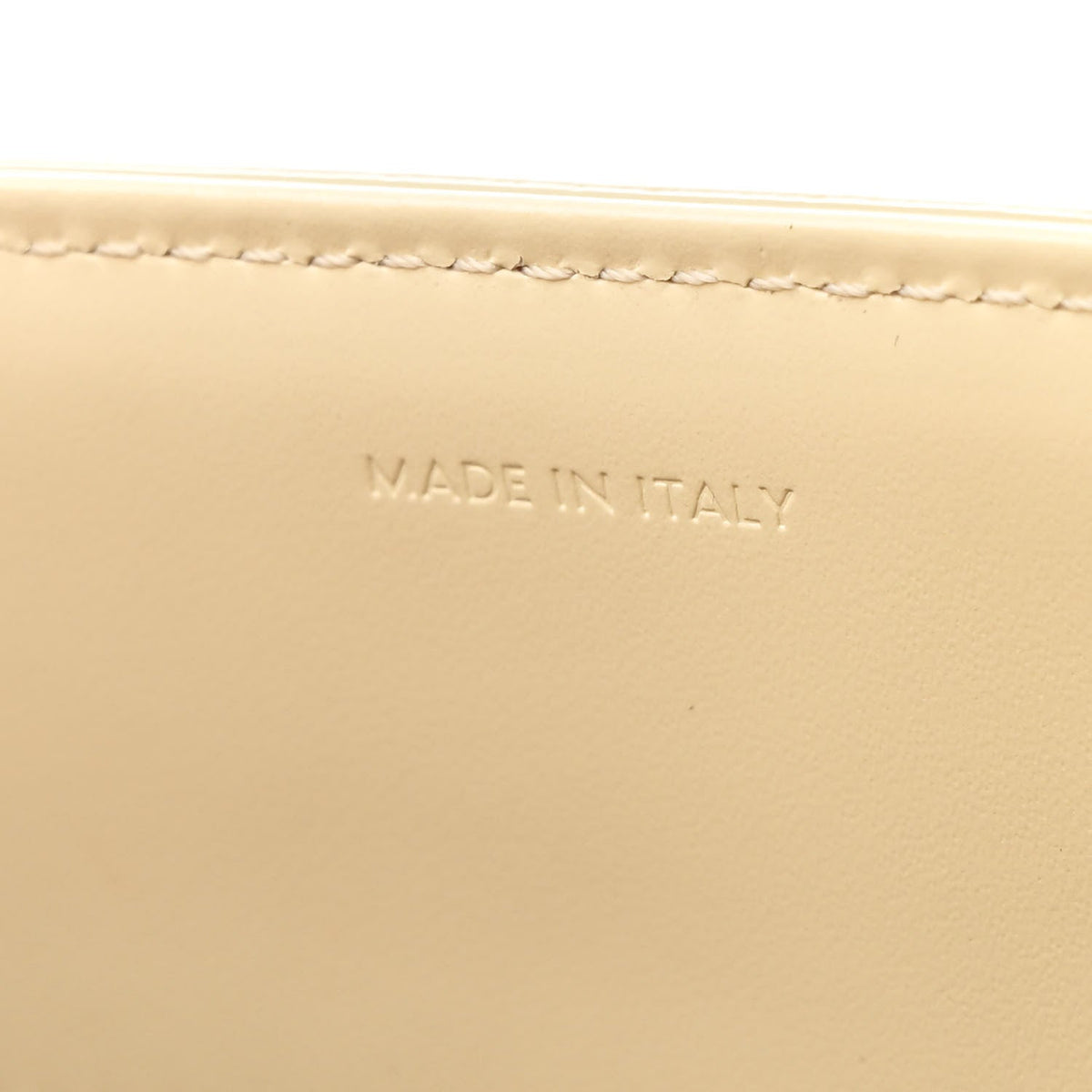 Satinated Calfskin Small 16 Top Handle Bag Limestone