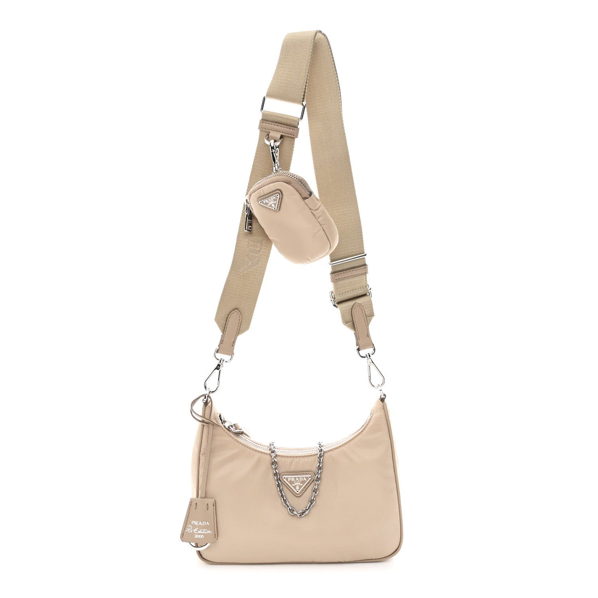Nylon Re-Edition 2005 Shoulder Bag Cammeo
