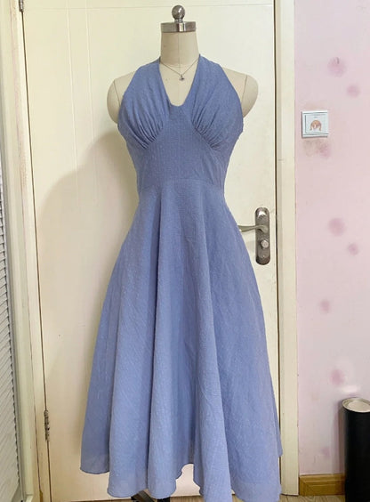 Charming Prom Dress A Line V-neck Pleated Evening Dress Gala Gown Cocktail Outfits       D4979