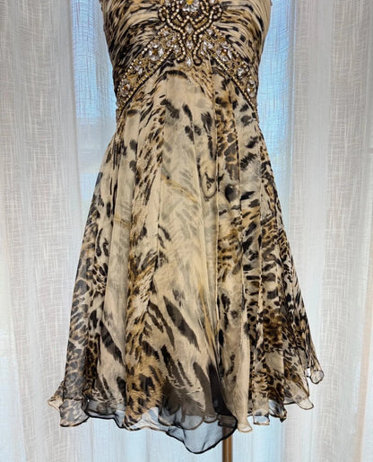 Stunning Prom Dress Sweetheart Print Cocktail Outfits Evening Dress Gala Gown        D4994