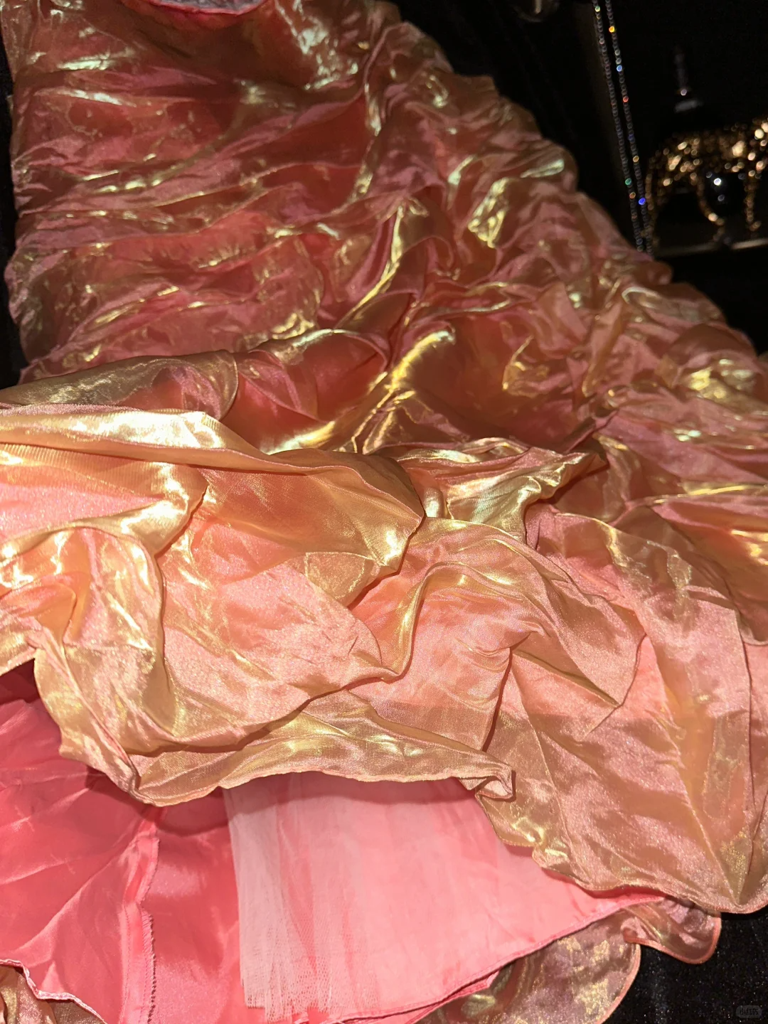 Vintage A Line Strapless Lace Pleated Organza Prom Dress Party Evening Dress SH5898