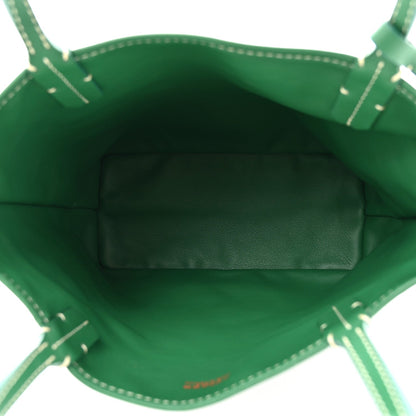Goyardine Reversible Mini Anjou Green