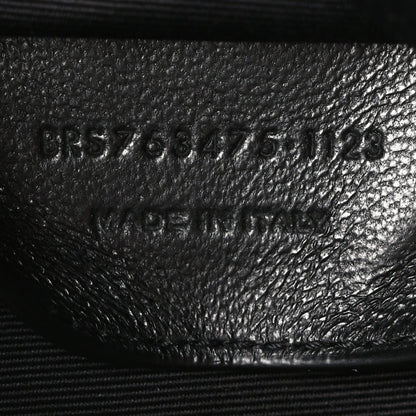 Lambskin Matelasse Monogram Small Jamie 4.3 Light Fox