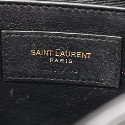 Lambskin Quilted Monogram Mini Nolita Black