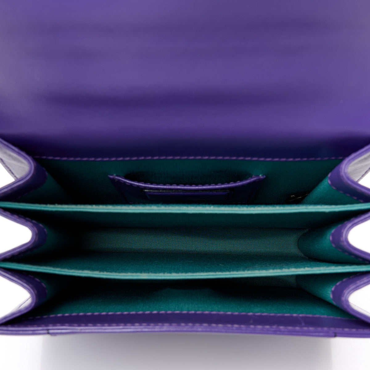 Calfskin Serpenti Forever Top Handle Purple