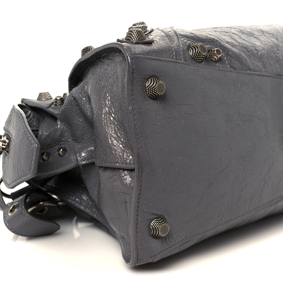 Agneau Arena Neo Cagole City Handbag Dark Grey