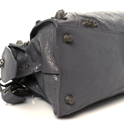 Agneau Arena Neo Cagole City Handbag Dark Grey