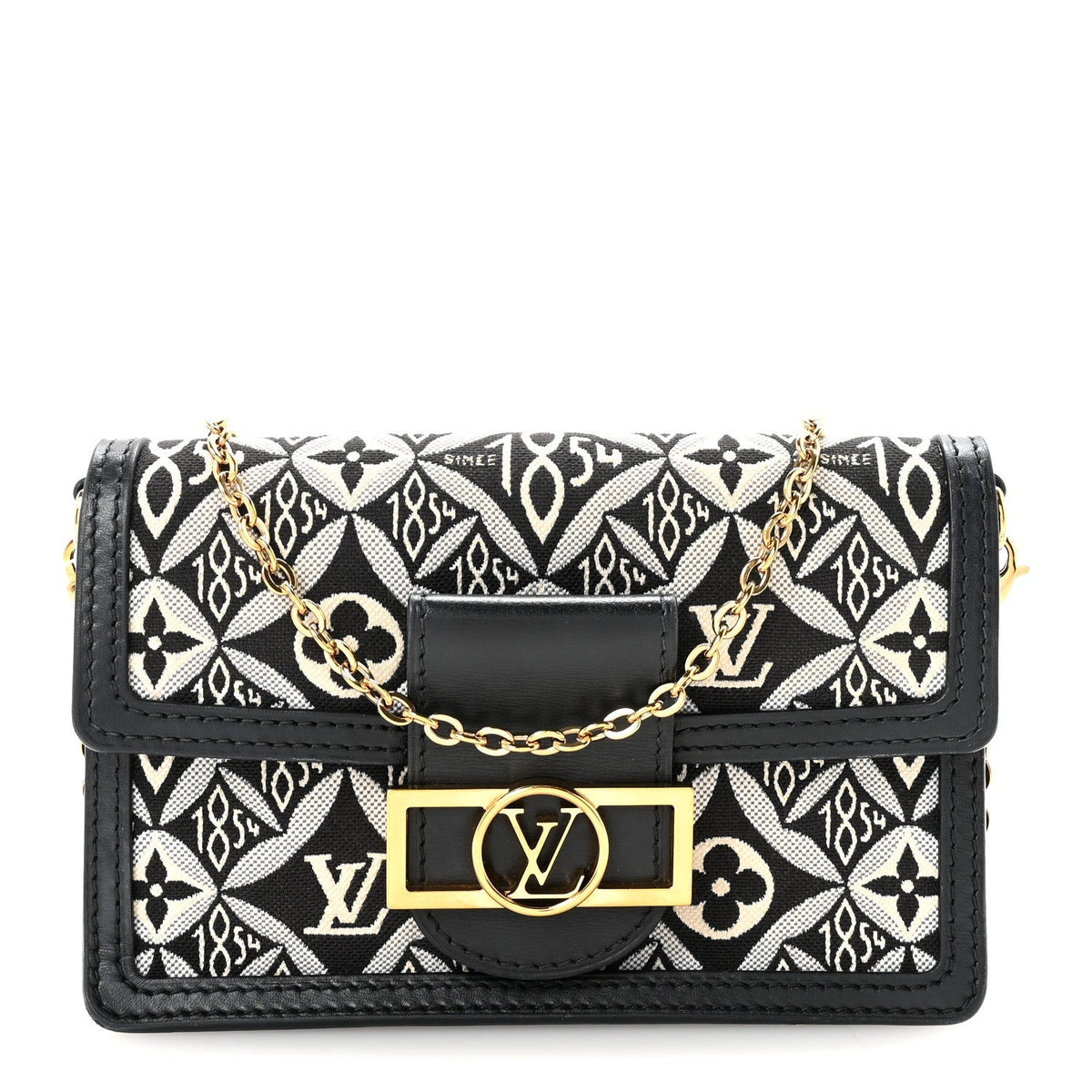 Jacquard Since 1854 Dauphine Chain Wallet Grey