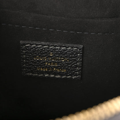 Shimmery Empreinte Monogram Giant Speedy Bandouliere 20 Gun Metal